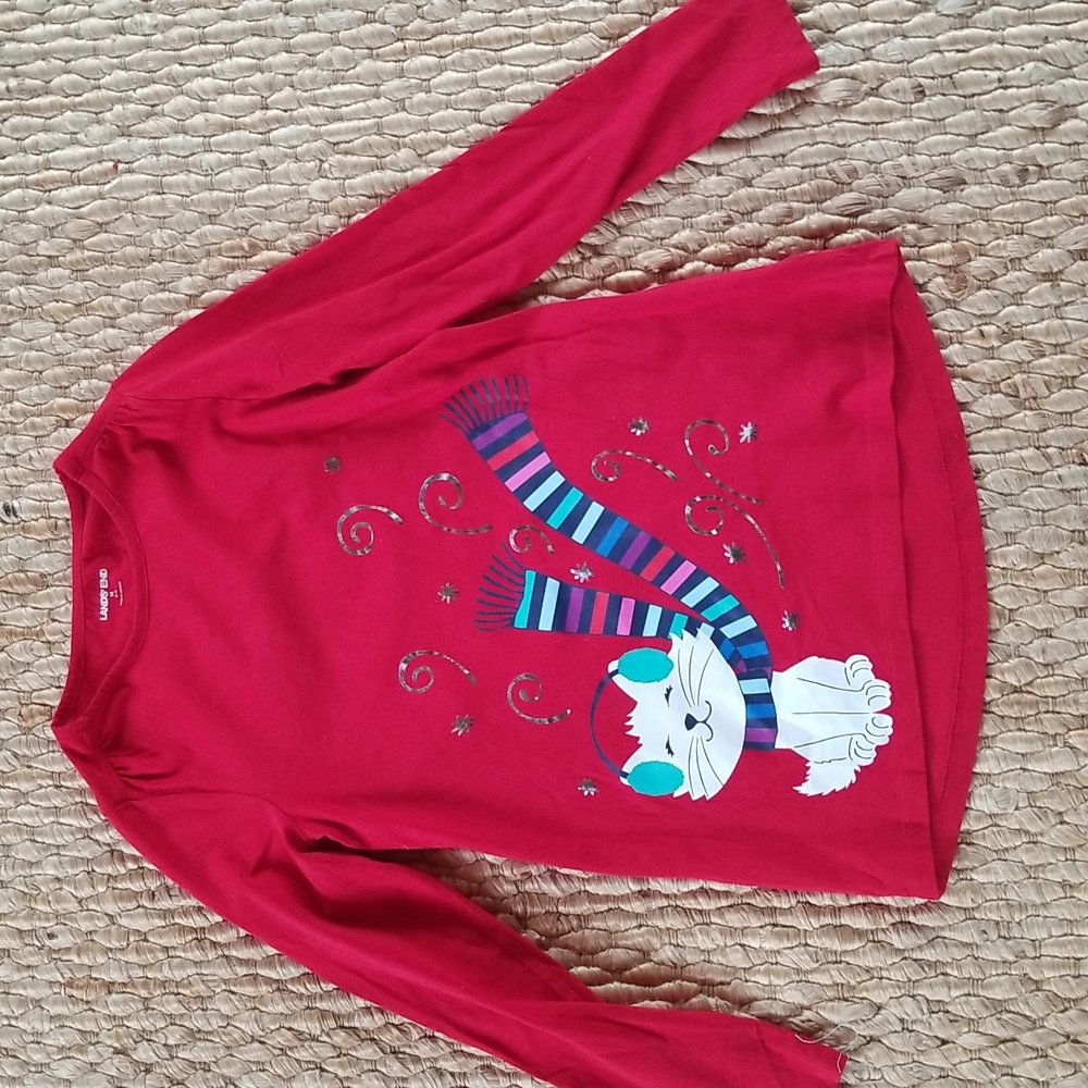 Lands End girl's long sleeve tunic